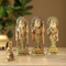 Brass Ram Darbar God Idol Statue 1.5Kg